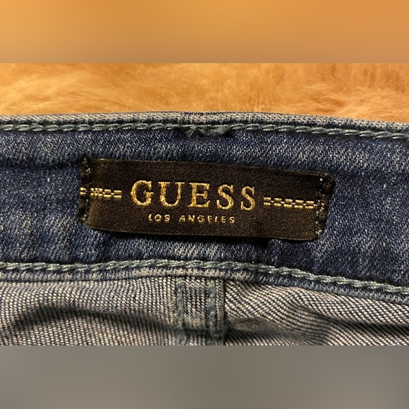 Guess Skinny Low Rise Rhinestone Jeans size 27 - Picture 7 of 8